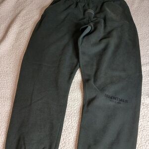 Essentials Fear of God Black Joggers XL